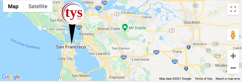 Google map of San Francisco office